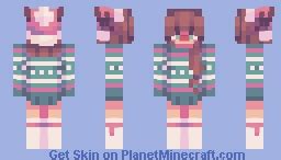 Sweater Girl Minecraft Skin