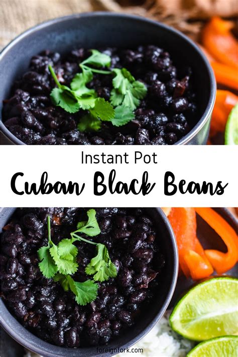 These Instant Pot Cuban Black Beans are the perfect side dish. They’re warm, comforting, homey ...