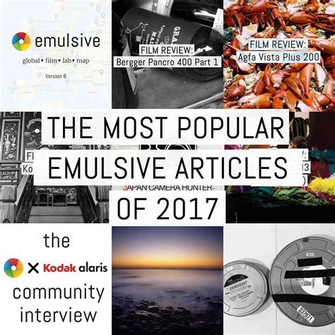 EMULSIVE's most popular articles of 2017 - EMULSIVE