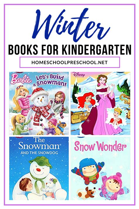 15 Wonderful Books About Winter for Kindergarten