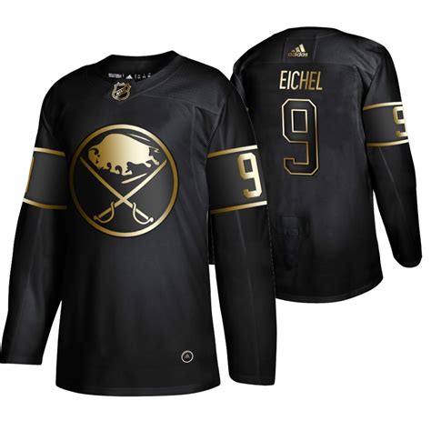 Men's Sabres Jack Eichel Black 2019 NHL Golden Edition Jersey Buy Good Jers