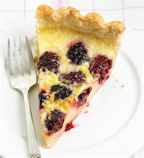 Delicious Lemon-Blackberry Pie Recipe