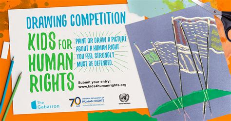 #Kids4HumanRights International Drawing Competition, from United ...