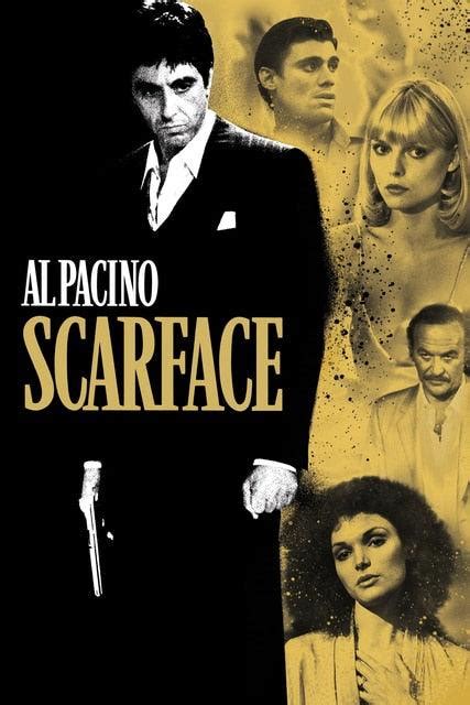 Scarface Black Gold Movie Poster – Aesthetic Wall Decor