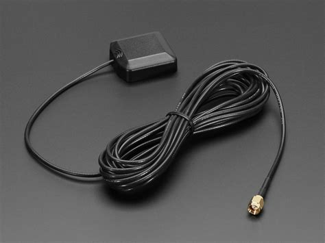 GPS Antenna - External Active Antenna - 3-5V 28dB 5 Meter SMA ID: 960 ...