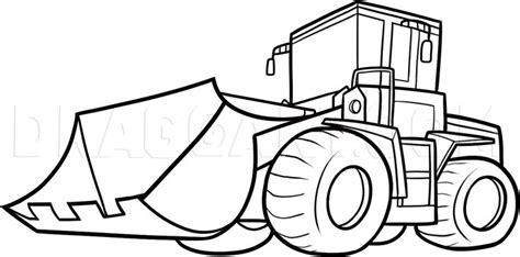 Learn How to Draw a Bulldozer