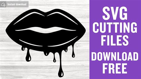 Lips Biting Svg Lips Vector Lips Cricut Lips SVG lips svg cricut Biting ...