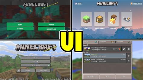 Java Ui Minecraft Bedrock Best Ui Resource Packs For Images