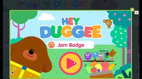 Hey Duggee - Jam Badge game/ Cbeebies games - YouTube