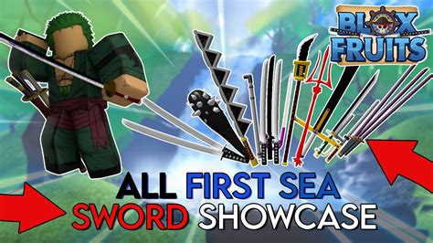 [Roblox Blox Fruits] SHOWCASE OF ALL *FIRST SEA* SWORDS ON BLOX FRUITS ...