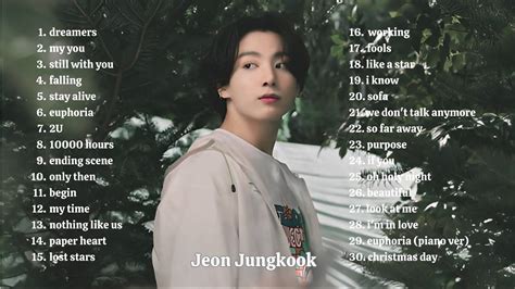 JEON JUNGKOOK BTS (정국) PLAYLIST 2023 SOLO+COVER SONG - YouTube Music