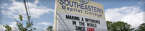 southeastern baptist college - Online Christian Colleges