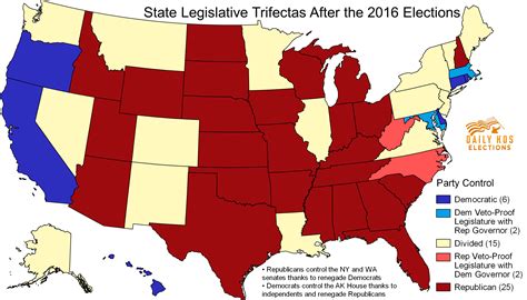 States With Republican Governors Map - Keith N Olivier