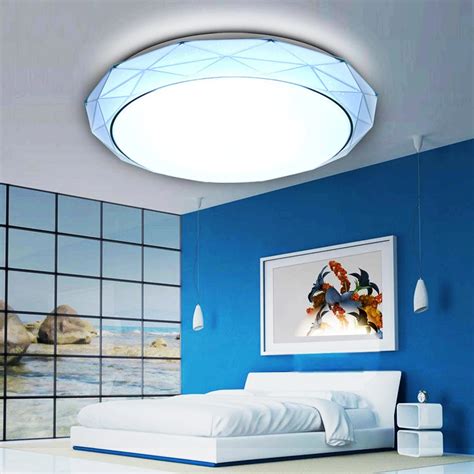 3 Colors Adjust Led Ceiling Lights 24W Dimmable Wall Ceiling Lamp for Living Room Bedroom 100 ...