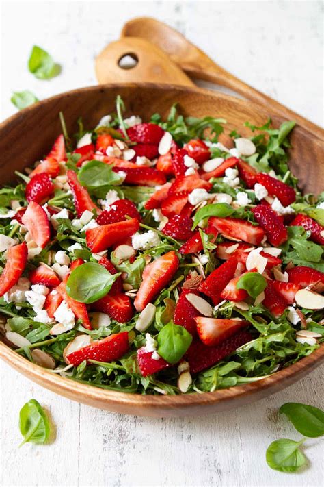 Strawberry Arugula Salad Recipe - Cookin Canuck