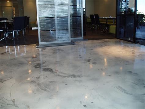 Faux Marble Epoxy Floor - magdalena-encore