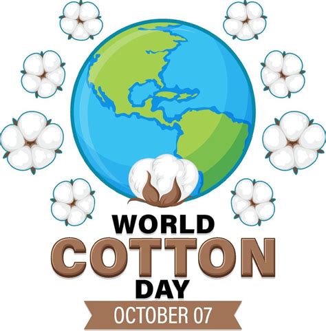 World Cotton Day October 7 Banner Design 9202884 Vector Art at Vecteezy