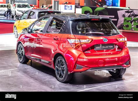 Paris, France, Oct 2018: Toyota Yaris Collection Edition at Mondial ...