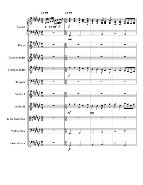 Old man river Sheet music for Piano, Flute, Alto Saxophone, Trumpet | Download free in PDF or ...