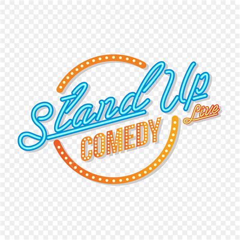 Comedy Neon Vector Art PNG, Neon L Stand Up Comedy Live, Stand Up ...