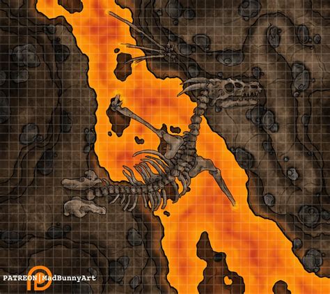 [Battlemap] The Dragons Bridge [2724x2430] [37x33 GRID] : battlemaps ...