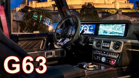 2019 Mercedes-AMG G63 - INTERIOR (585 hp) - YouTube