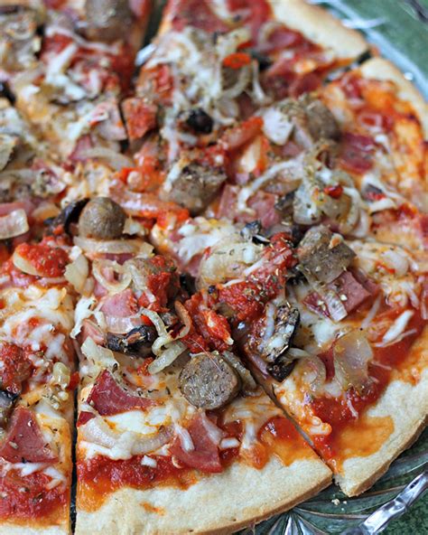 National Sausage Pizza Day | Spicy Sausage Pizza - The Foodie Patootie