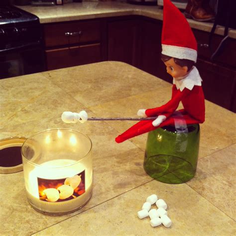 Elf on the Shelf | marshmallows | Elf on the shelf, Elf, Birthday elf