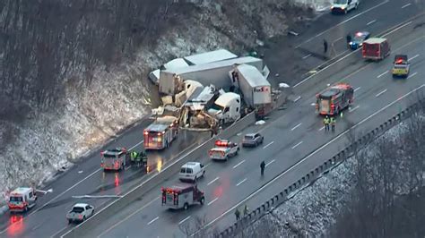 5 Dead and 60 Injured in Pennsylvania Turnpike Multi-Vehicle Crash, Officials Say - The New York ...