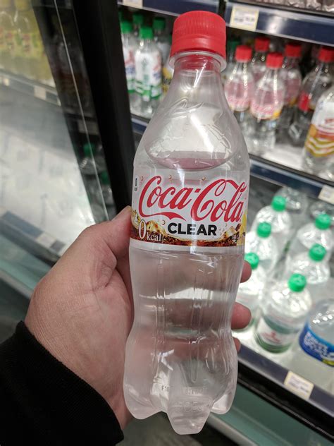 Found this Coca-Cola Clear at an asian grocery. : r/mildlyinteresting