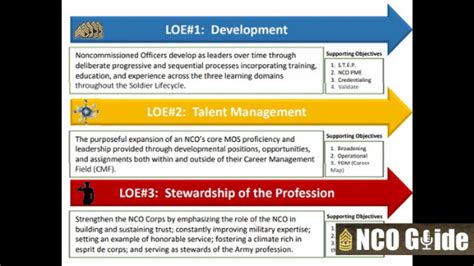 NCO 2020: Understanding the Lines of Effort — The NCO Guide