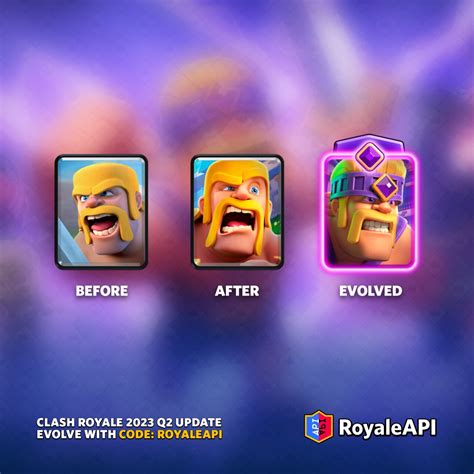 Card Evolution - Clash Royale 2023 Q2 Summer Update | Blog - RoyaleAPI