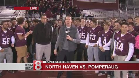 North Haven High School gets ready for the game of the week - YouTube