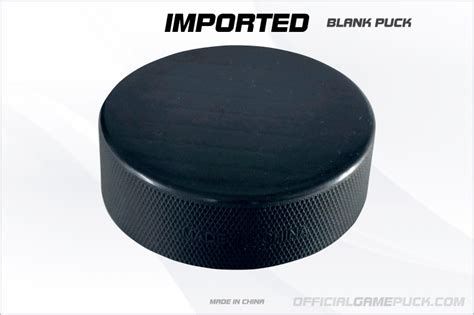 Blank Hockey Pucks