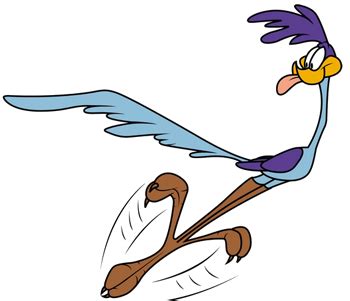 Roadrunner Running Cartoon - ClipArt Best