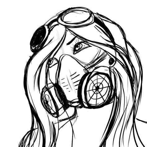 mask designs | Gas mask drawing, Gas mask art, Mask drawing