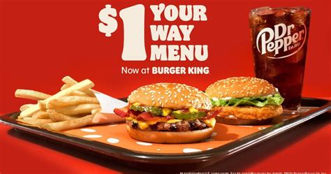 Burger King LTO features 4 $1 offerings | QSR Web