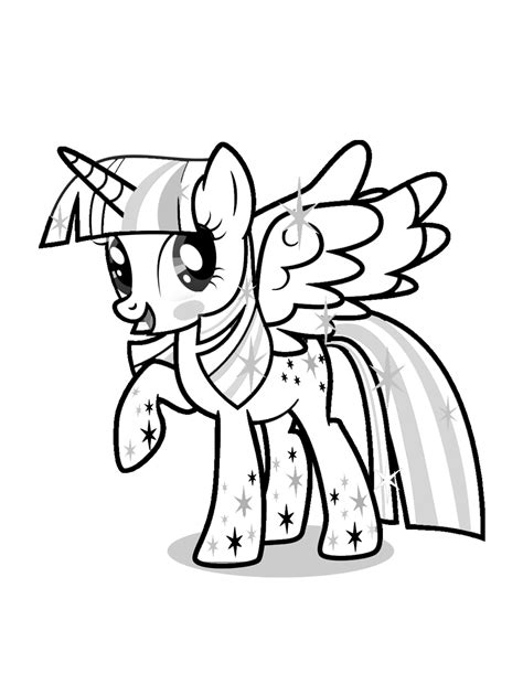 Twilight Sparkle Coloring Pages - Best Coloring Pages For Kids