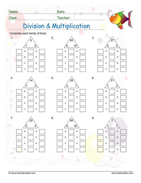 Free Division Math Games Multiplication, Division, Fractions, And Logic ...