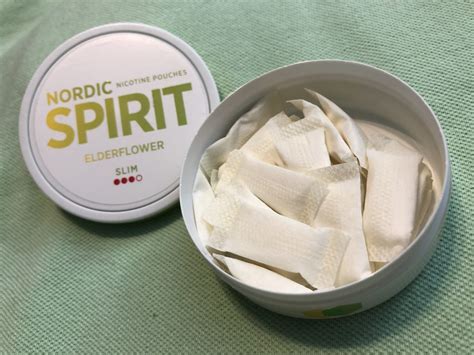 Nordic Spirit (Elderflower) Nicotine Pouches - Review. 8 October 2019.