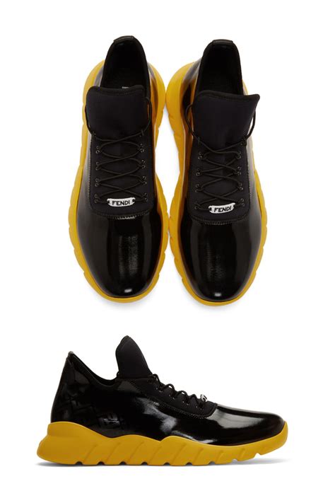 Pin on Black And Yellow Sneakers For Women And Men