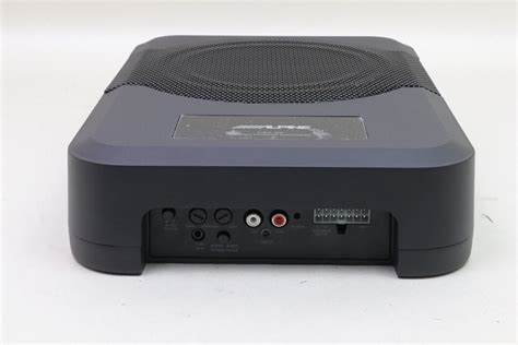 ALPINE 8" POWERED SUBWOOFER SYSTEM | PWE-S8 | BLACK | SUBWOOFER ONLY | eBay