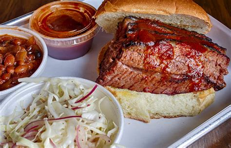 Texas Brisket Sandwich In Smoque BBQ | TasteAtlas | Recommended ...