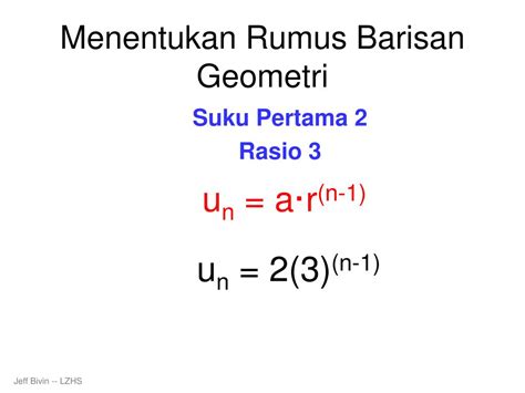 PPT - Barisan dan Deret Geometri PowerPoint Presentation, free download - ID:4714704