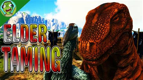 Ark Primal Fear ep.9 - ELDER TAMING and fun! - YouTube