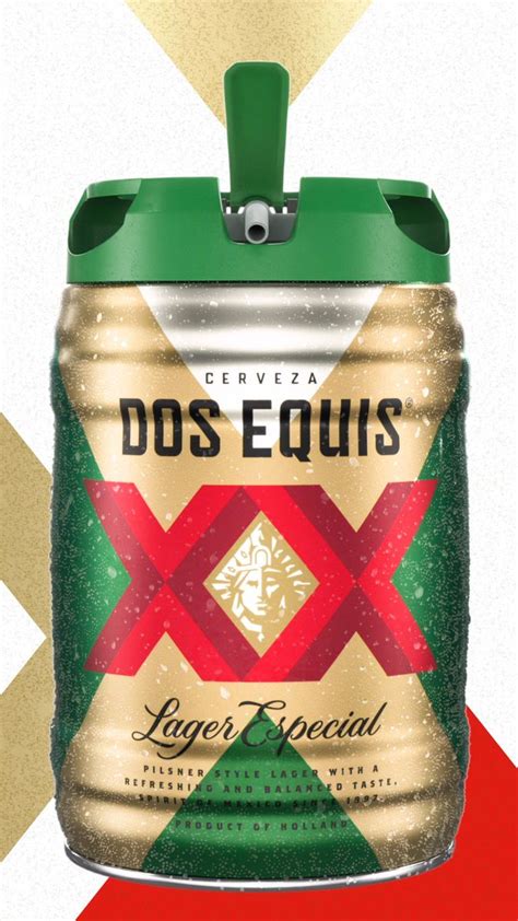 CERVEZA XX LAGER BARRIL 1/4 29 LT $ 950.00