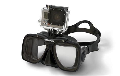 OCTOMASK | SCUBA MASK WITH GOPRO CAMERA MOUNT | Jebiga Design & Lifestyle | Scuba diving mask ...