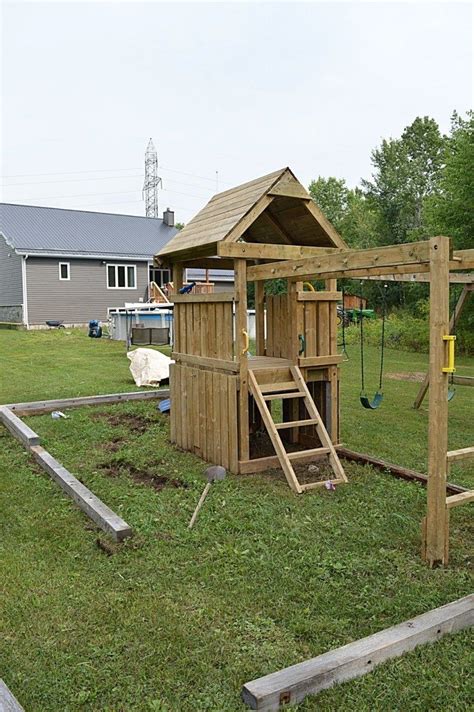 Swingset landscaping – Artofit