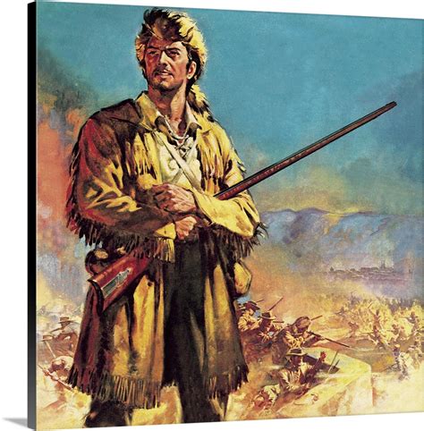 Davy Crockett: Hero of the Alamo Wall Art, Canvas Prints, Framed Prints, Wall Peels | Great Big ...