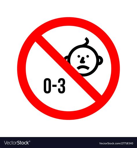 Not Suitable For Children Logo Clipart